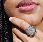 Happy Face Diamond Ring