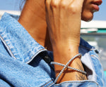 CABLE X BRACELET