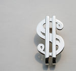 Sterling Silver $ Clip